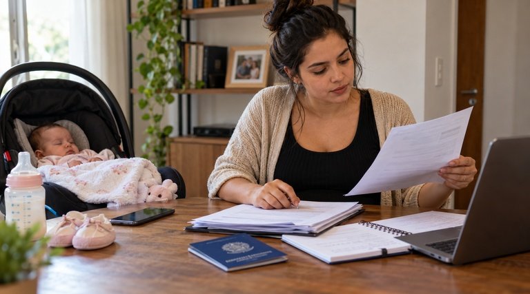 Salário-maternidade para Empregada Com Carteira Assinada